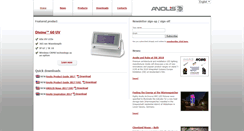 Desktop Screenshot of anolis.eu