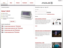 Tablet Screenshot of anolis.eu