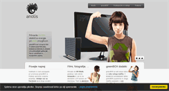 Desktop Screenshot of anolis.si